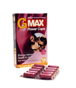 G-Max Power Caps Femme (10 gélules)