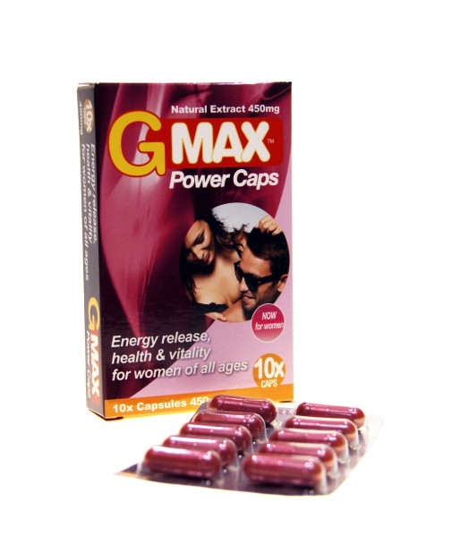 G-Max Power Caps Femme (10 gélules)