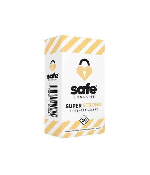10 préservatifs Safe Super Strong