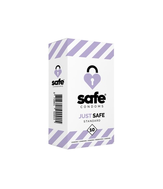 10 préservatifs Just Safe Standard
