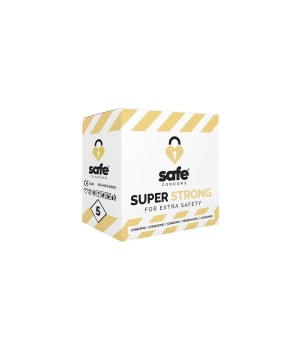 5 préservatifs Safe Super Strong