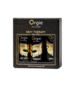 Coffret 3 huiles de massage sensuel Sexy Therapy Collection